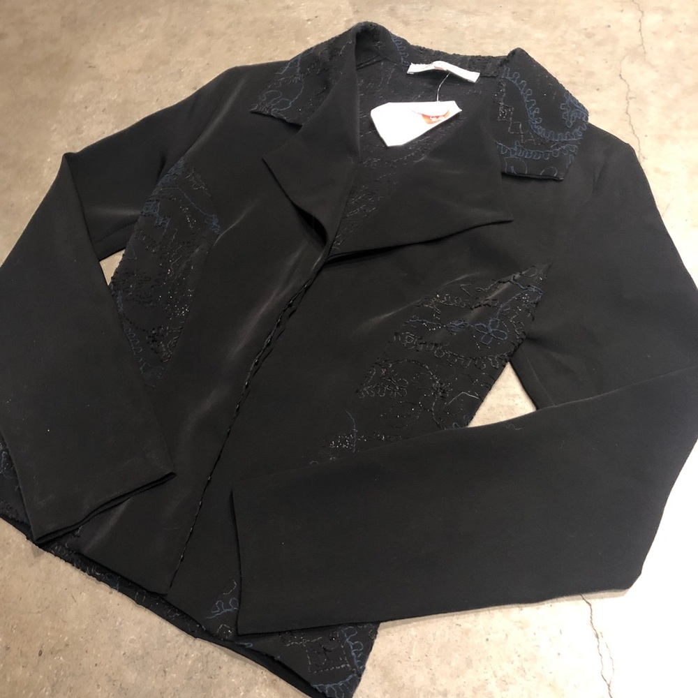 VINTAGE 90s Embroidered Blazer FREE SHIPPING! #BZ4